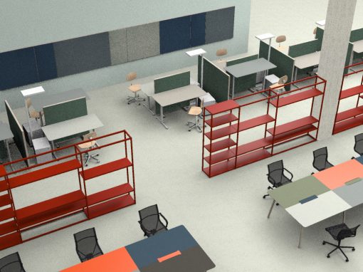Der ideale Open Space Büro Arbeitsplatz I Modulor
