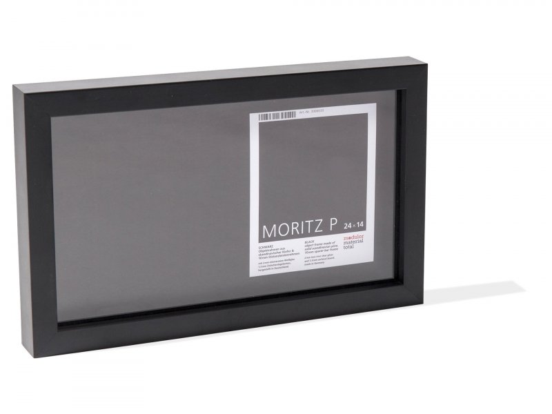 Objektrahmen Holz Moritz P 24 x 14 cm, schwarz