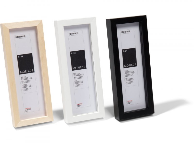 Objektrahmen Holz Moritz P 8 x 24 cm, Linde natur