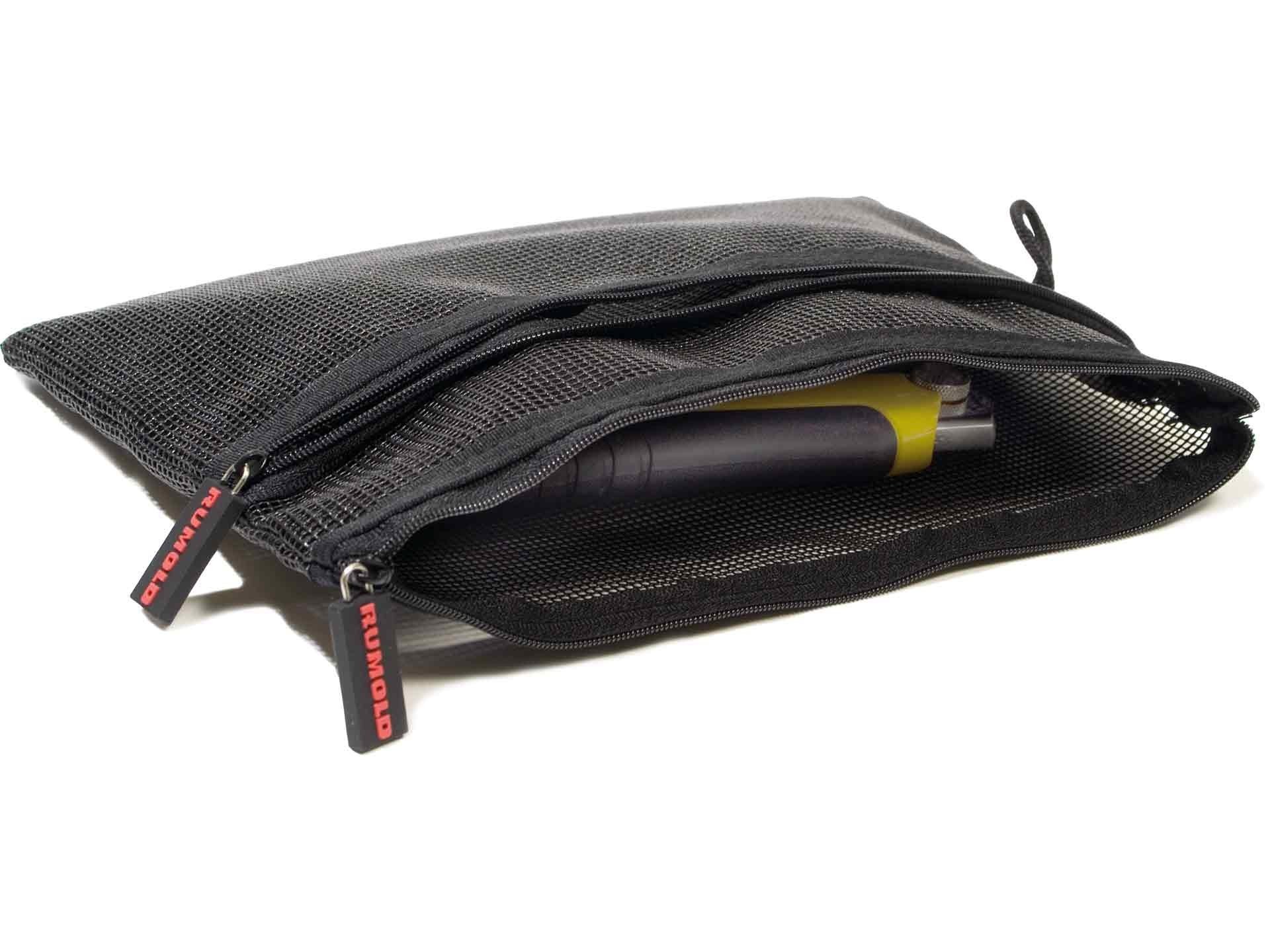 Reißverschlussbeutel schwarz