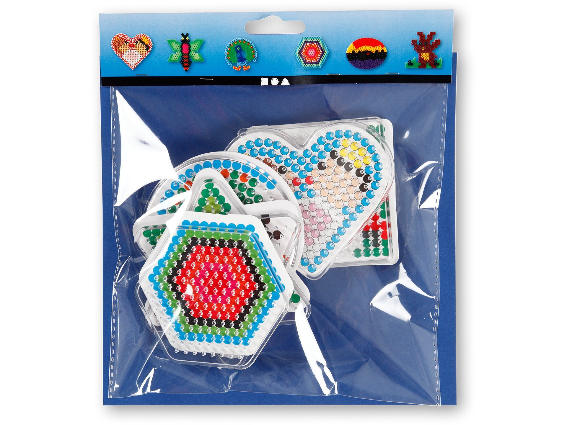 Steckplatte für Bügelperlen, Set Steckplatte für Bügelperlen, Set