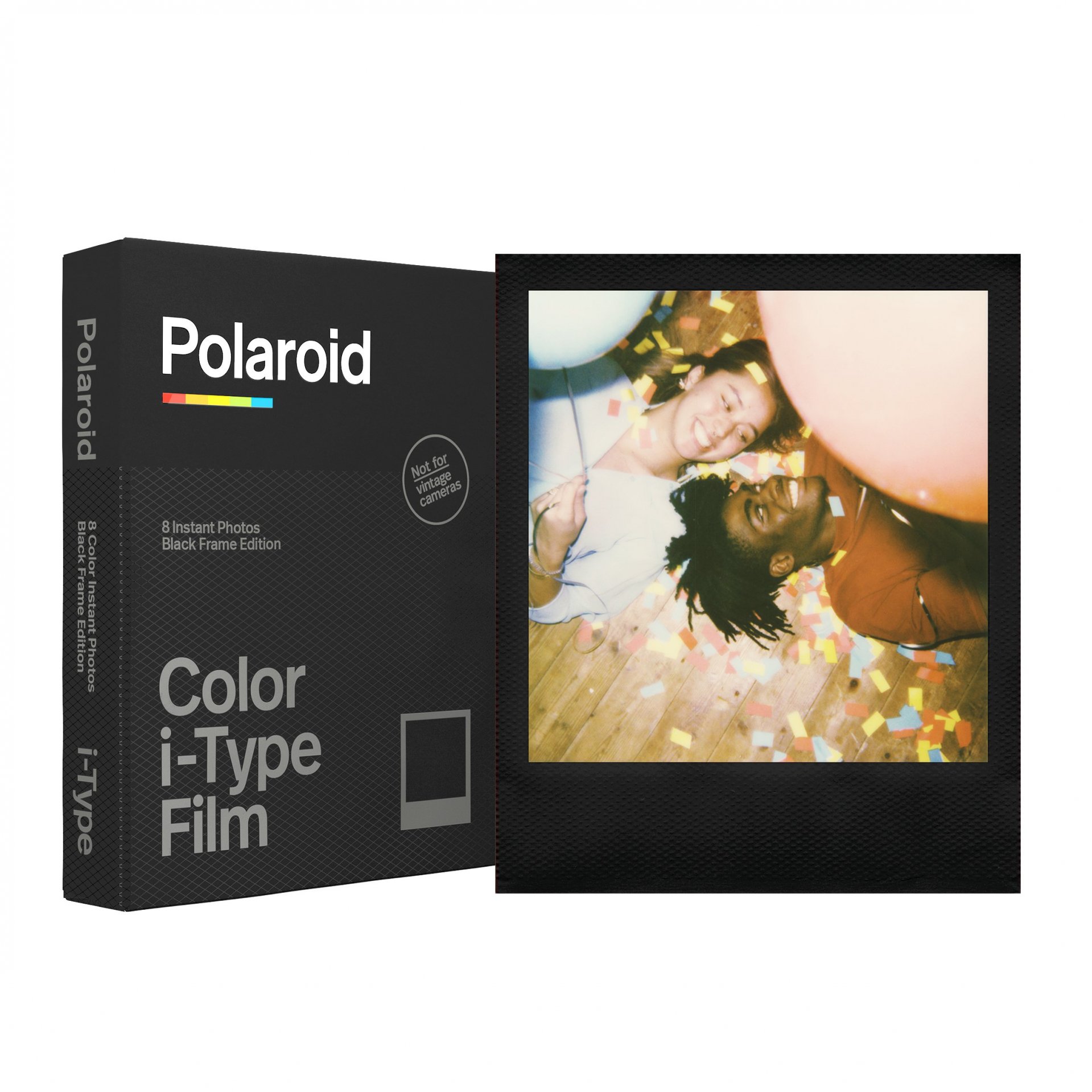 Polaroid Sofortbildfilm Color Black Frame