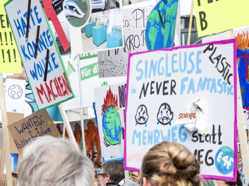 Zusammen auf die Straße: Modulor streikte fürs Klima