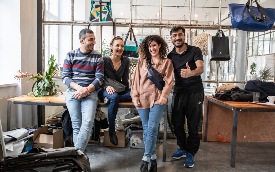 Taschen aus Flüchtlingsbooten: Im Gespräch mit mimycri