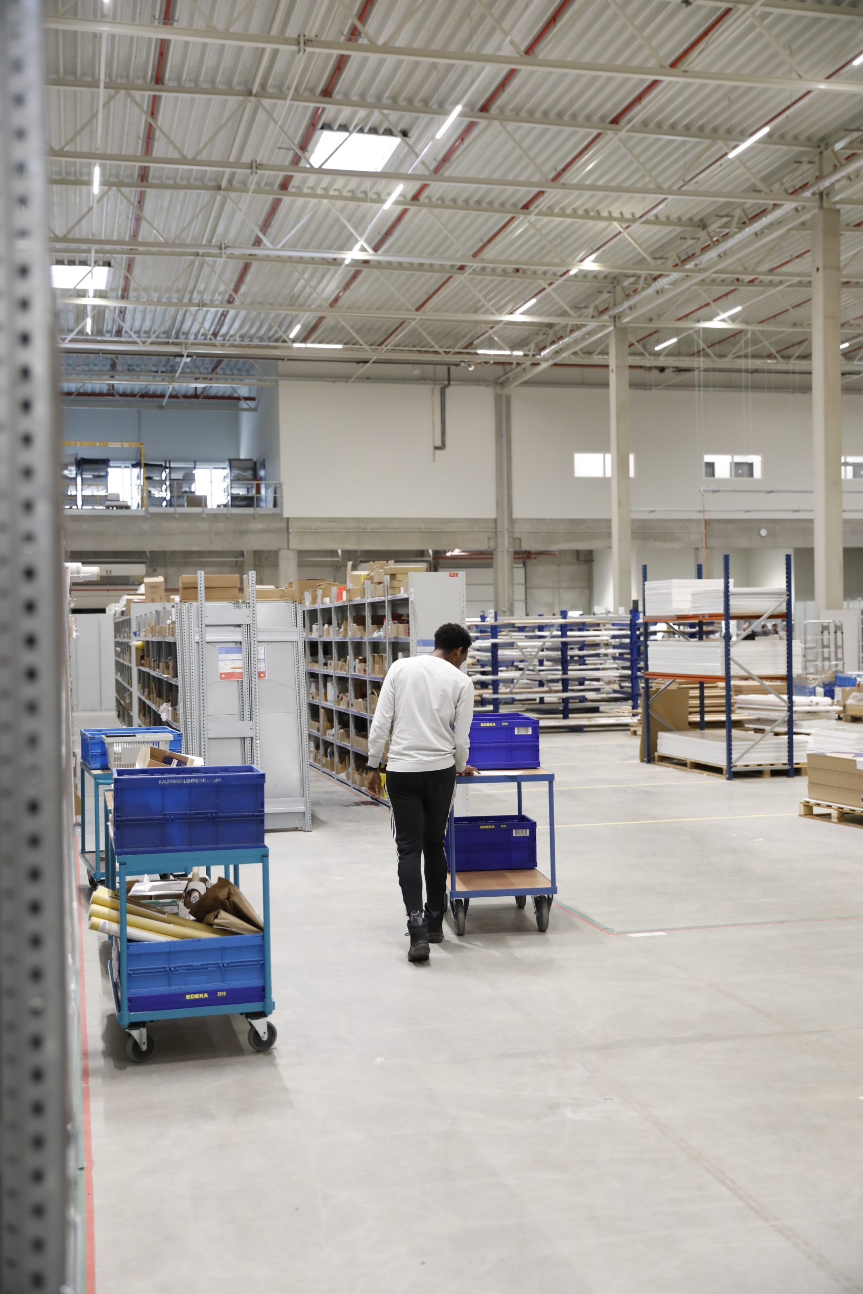 Modulor Logistik Zentrum in Berlin Schönefeld Ende 2020 Modulor Logistik Zentrum in Berlin Schönefeld Ende 2020