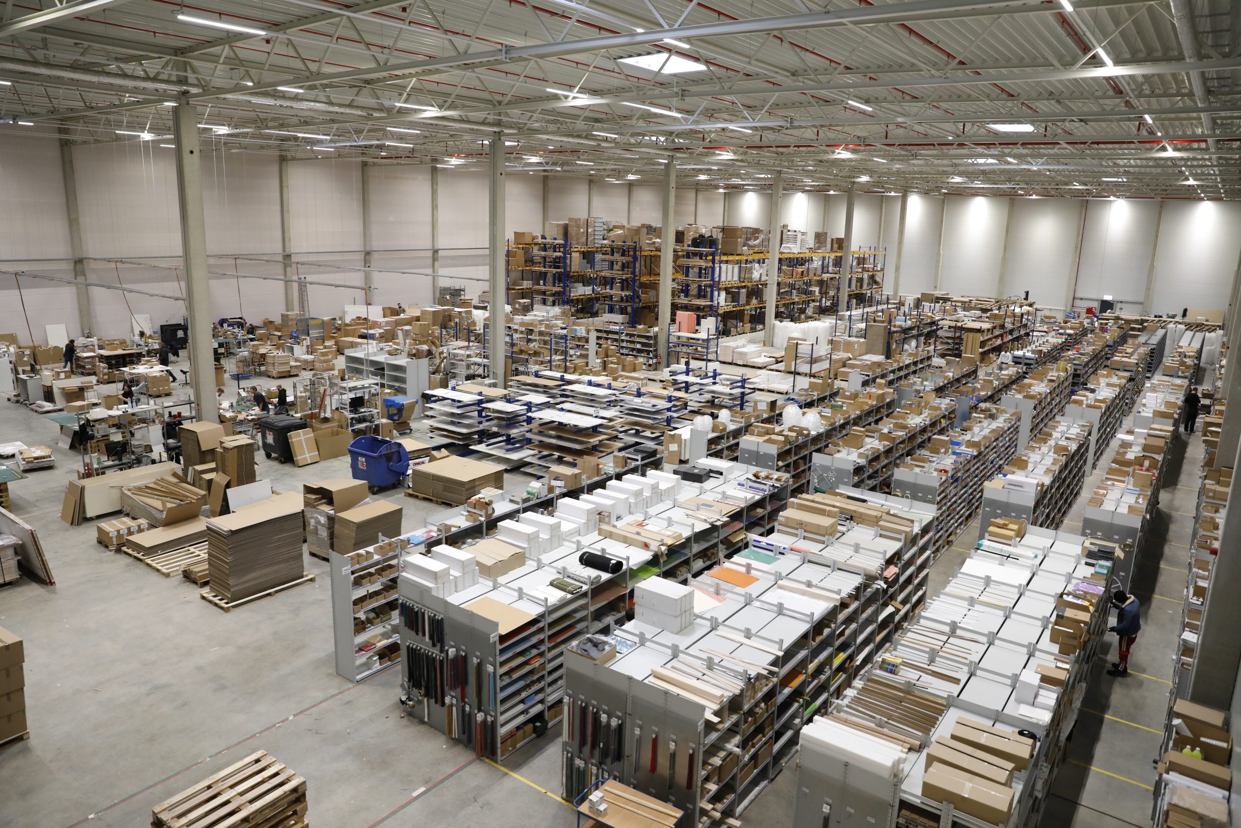 Modulor Logistik Zentrum in Berlin Schönefeld Ende 2020 Modulor Logistik Zentrum in Berlin Schönefeld Ende 2020