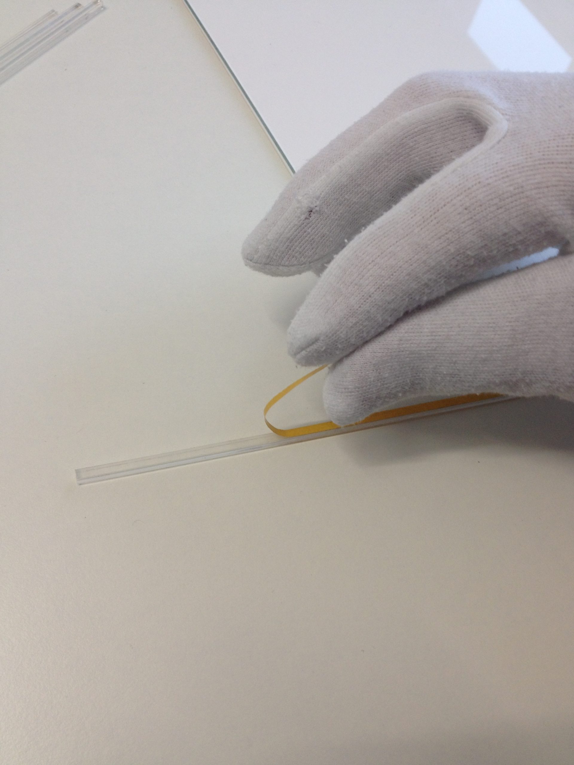 Aluminiumrahmen Selberbauen und Distanzleiste installieren