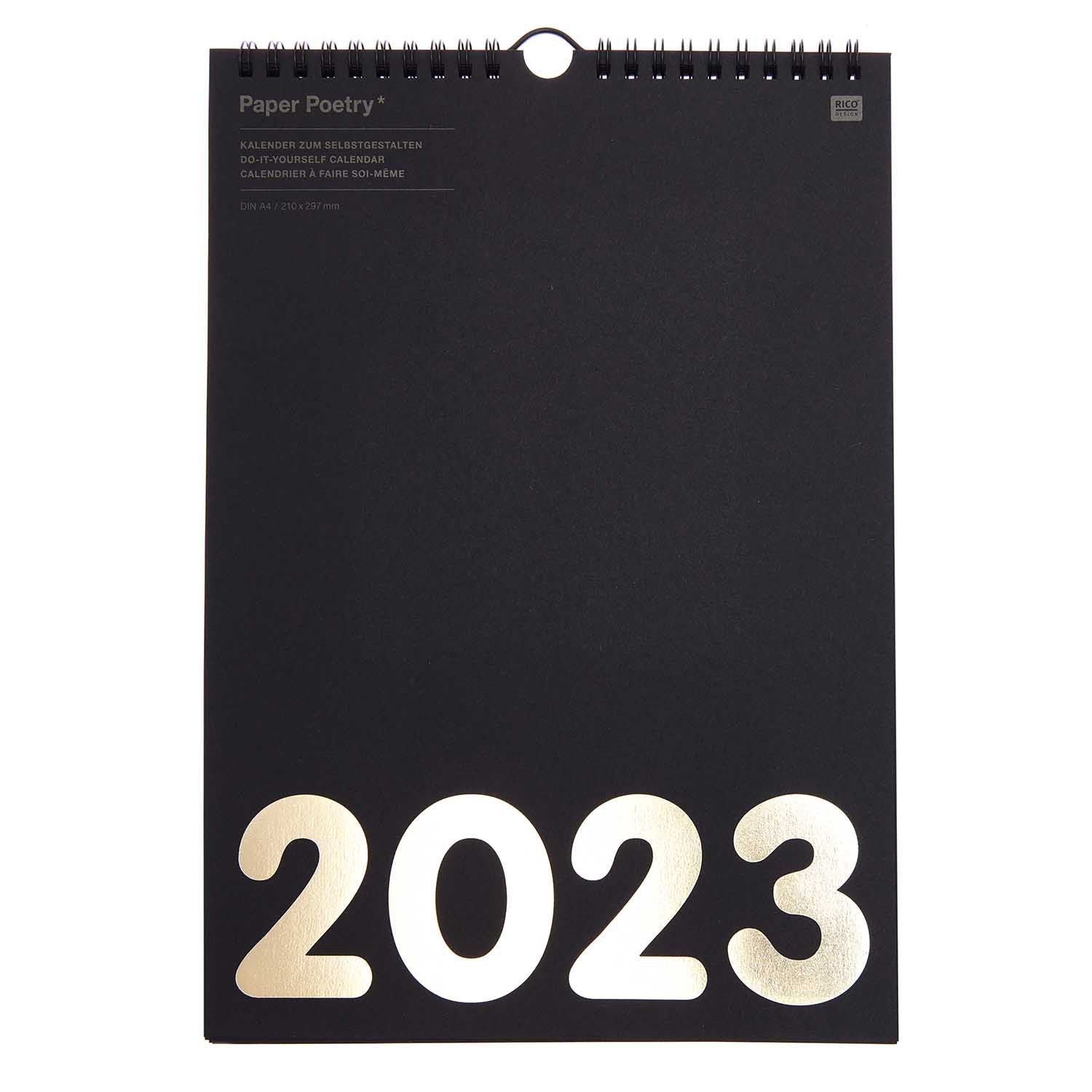 Bastelkalender Paper Poetry zum Selbstgestalten Bastelkalender Paper Poetry zum Selbstgestalten