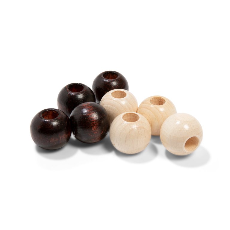 Holzperlen Buche Set Holzperlen Buche Set
