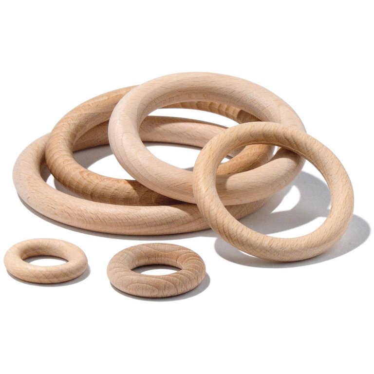Holzringe Buche, roh Holzringe Buche, roh