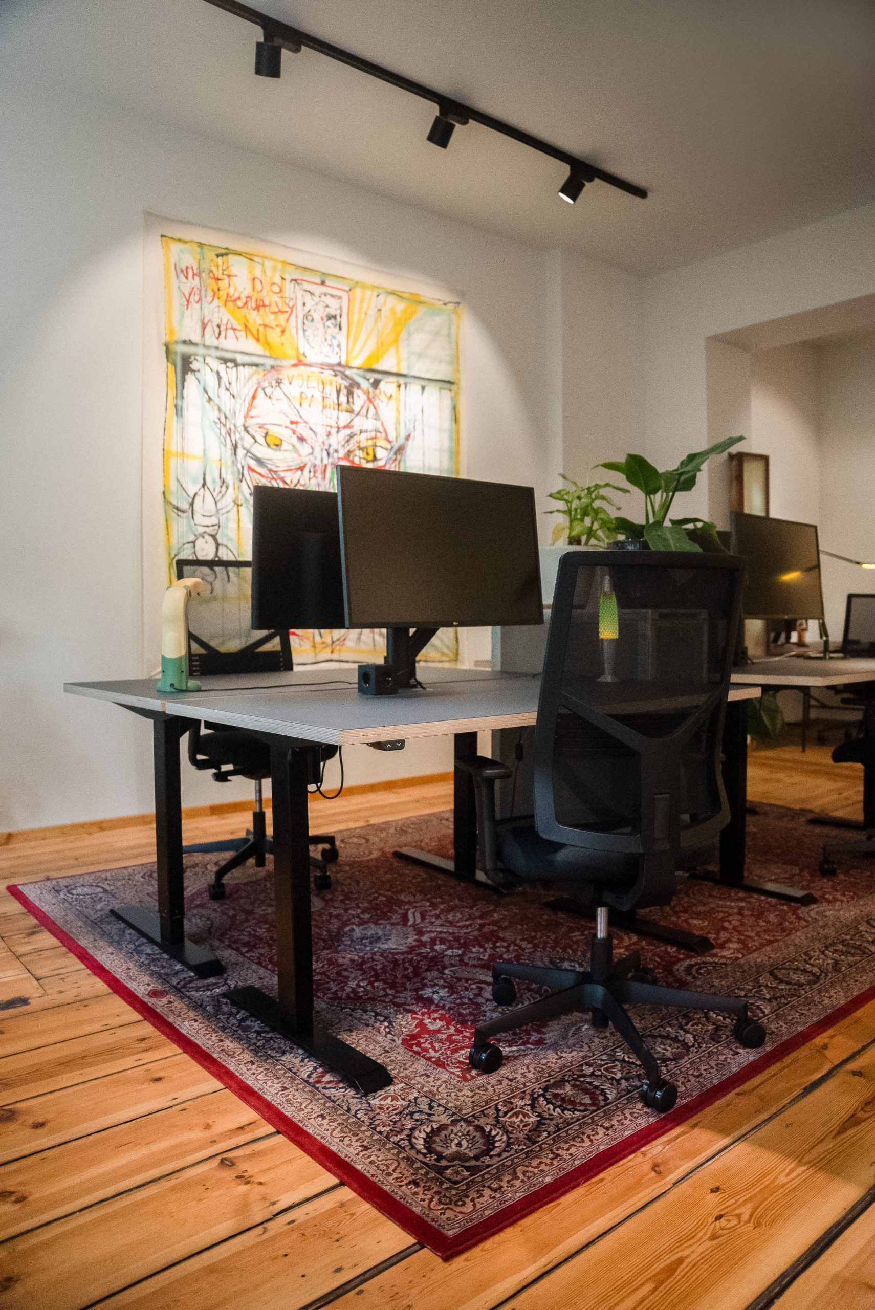 Workspace Spielhalle 2: ausgestattet mit Modulor Möbeln Workspace Spielhalle 2: ausgestattet mit Modulor Möbeln