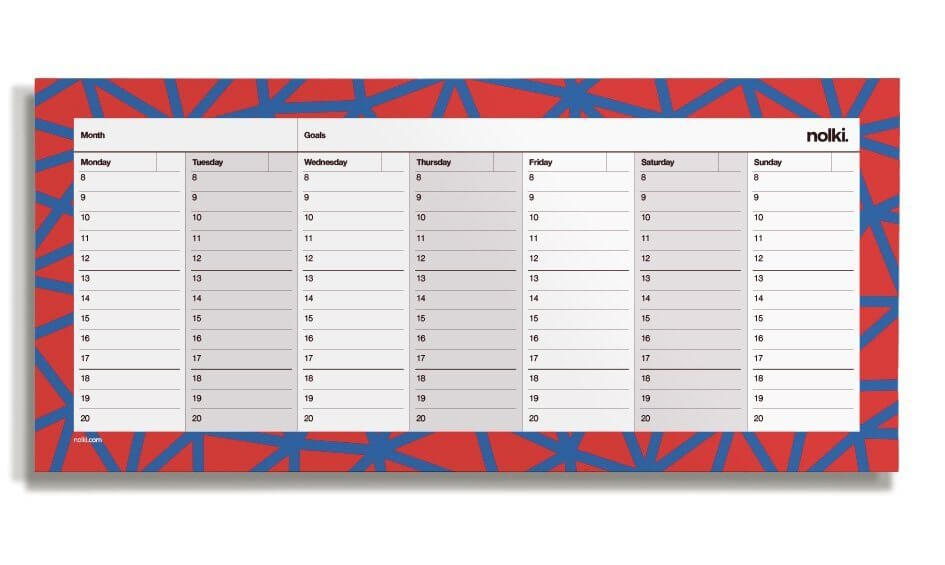 Nolki Schreibtischplaner Quer Plexus Nolki Schreibtischplaner Quer Plexus