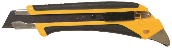 labj_Olfa Cutter L5-AL_MB Mterstab (Zollstock), rot, mit weißem Aufdruck "Modulor"