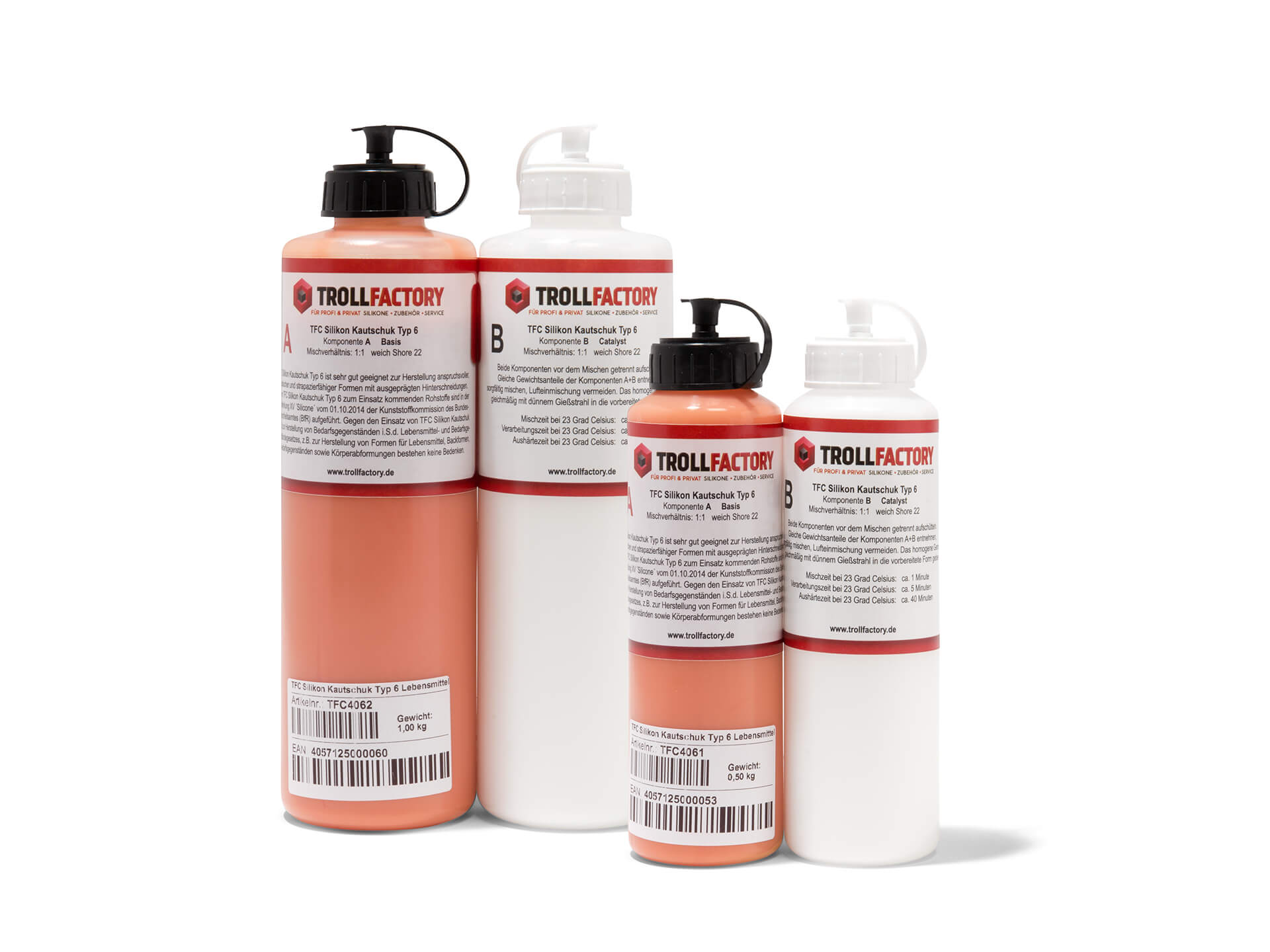 TFC Silikon Kautschuk Typ 6 Lebensmitte Produkthinweis: TFC Silikon Kautschuk Typ 6 Lebensmitte