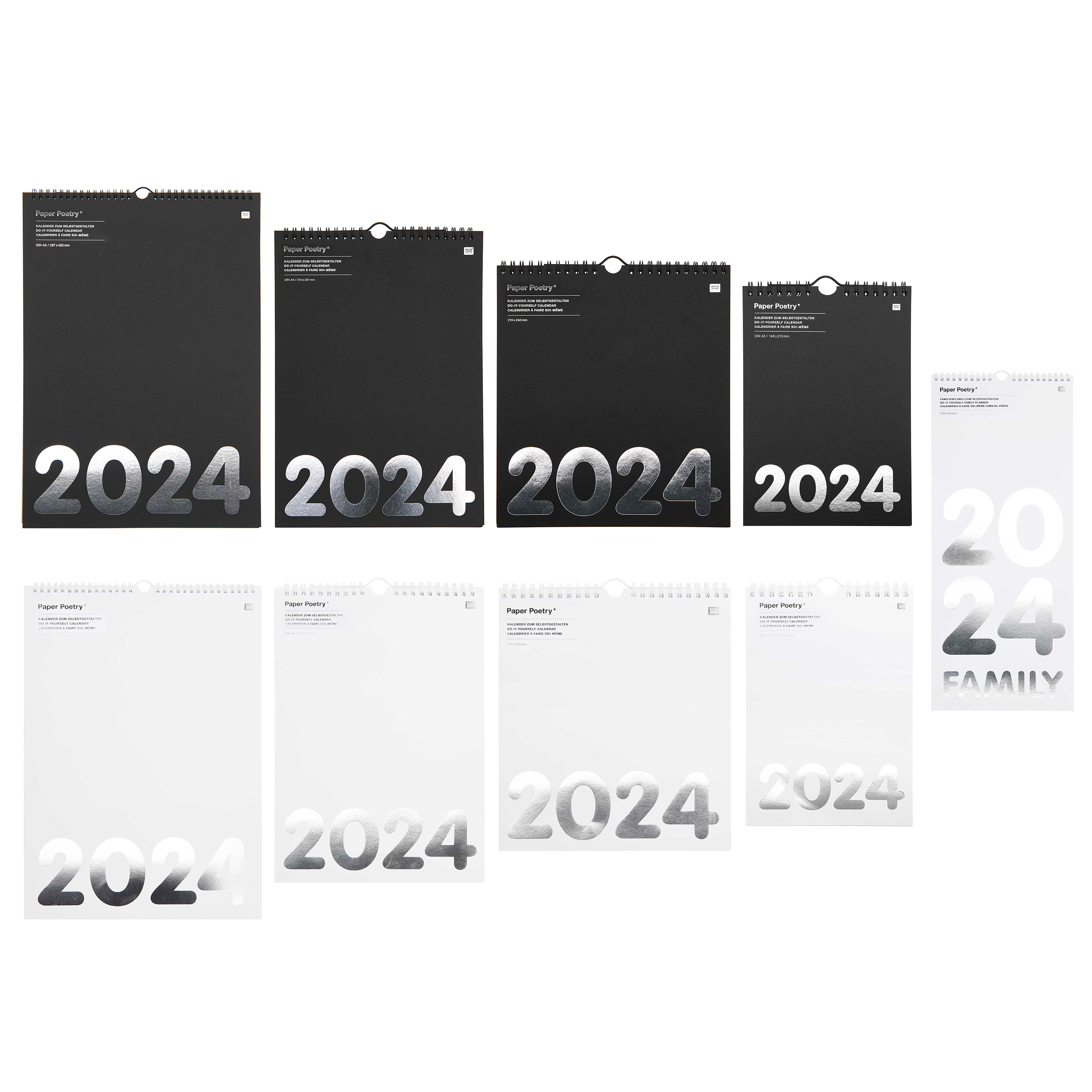 Kalender zum Selbergestalten Marco Rahmenloser Glasbildhalter