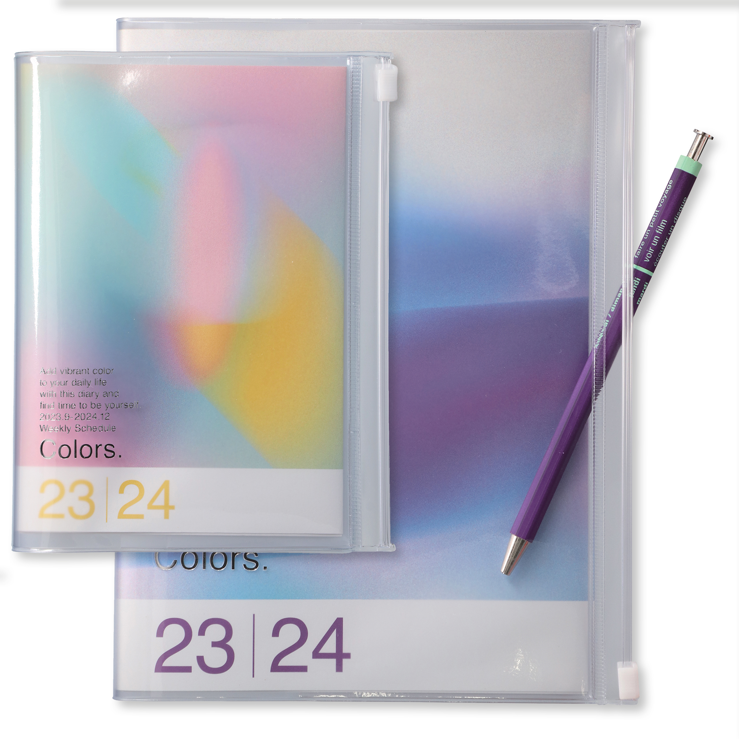 Mark's Wochenkalender Gradient Marco Rahmenloser Glasbildhalter