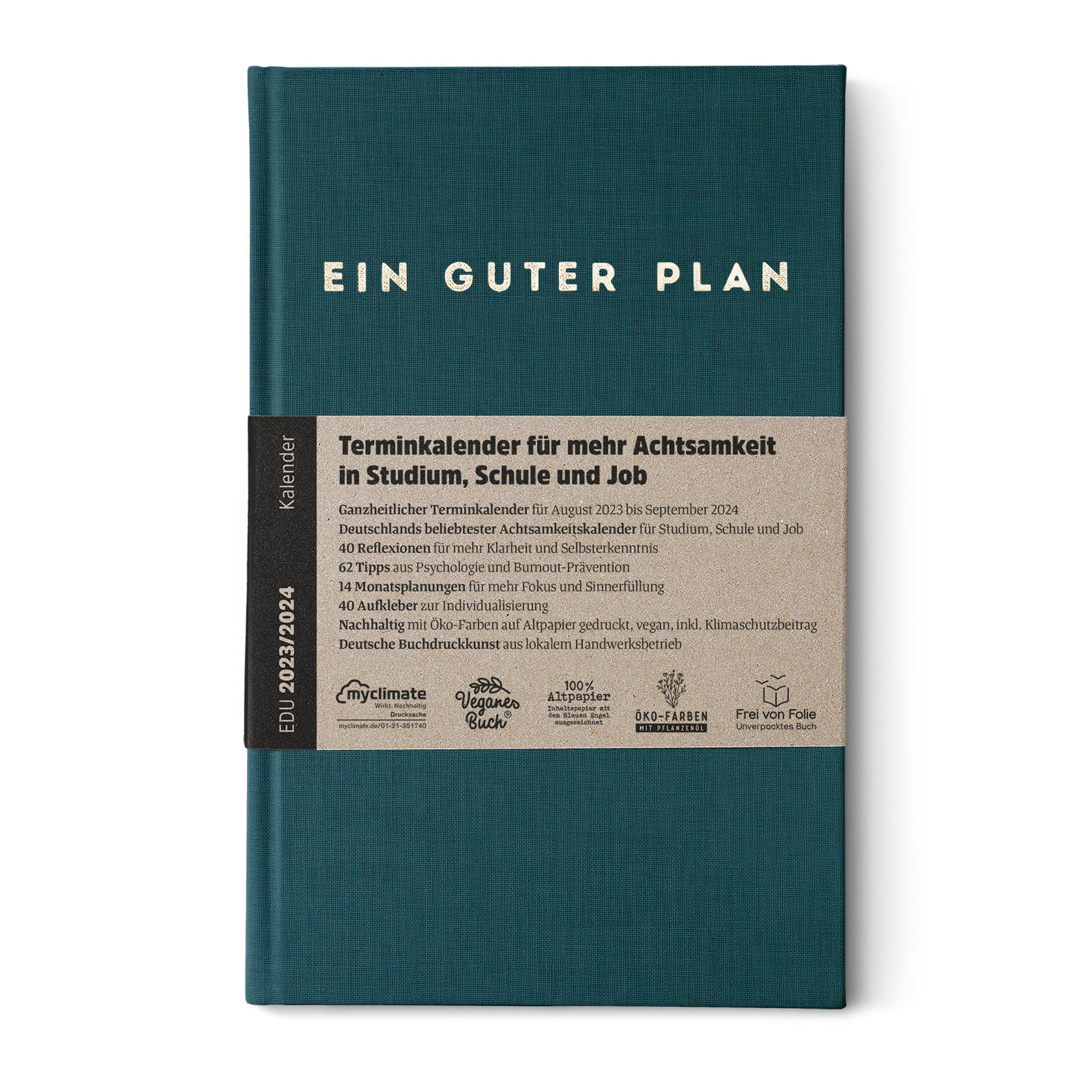 ein guter Plan edu Wochenkalender Ein guter Plan, Leineneinband