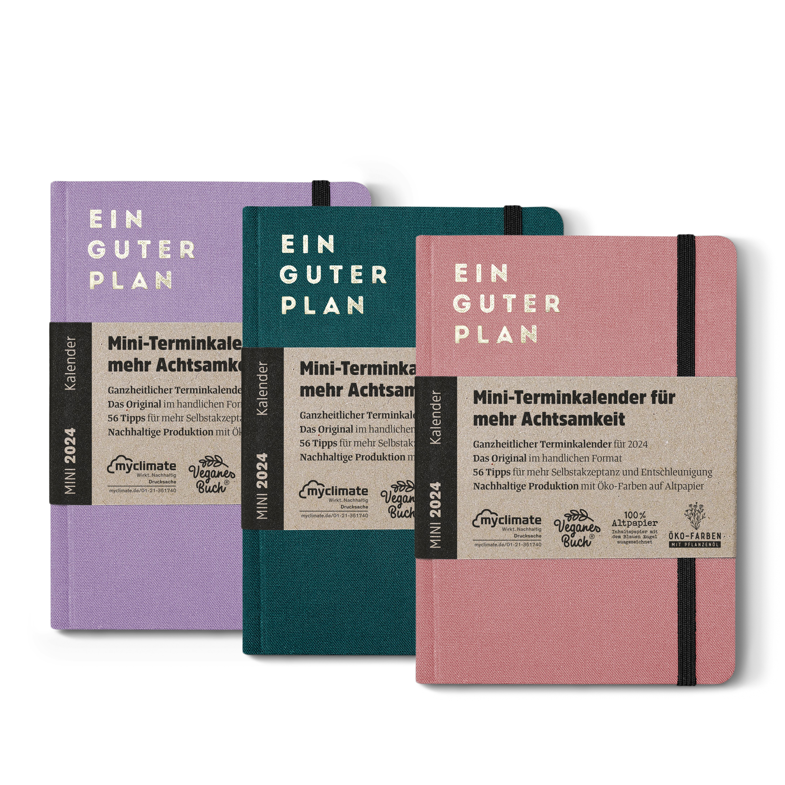 ein guter Plan mini Wochenkalender Ein guter Plan, Leineneinband