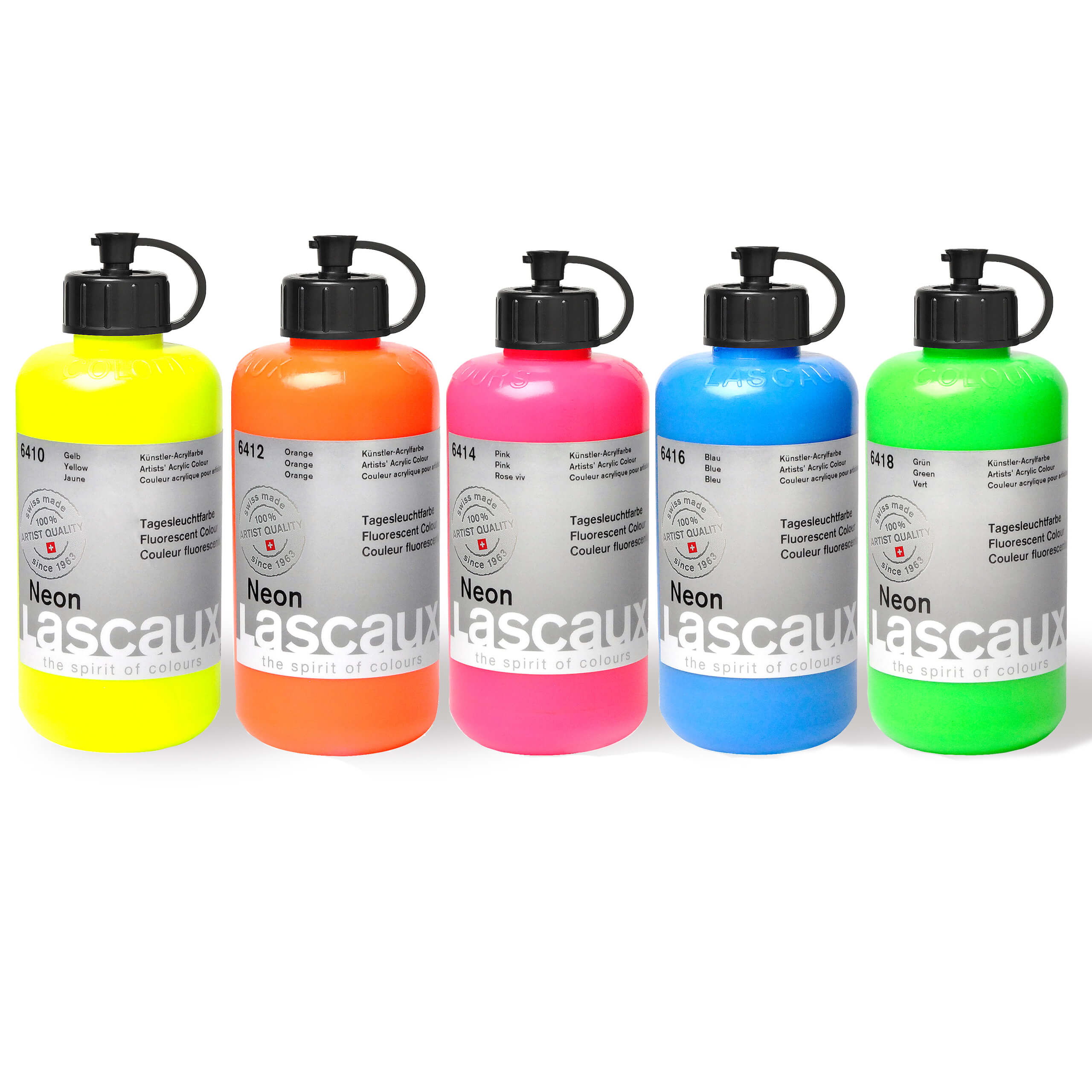 Lascaux Acrylfarbe Neon Produkthinweis: Holzrührspatel