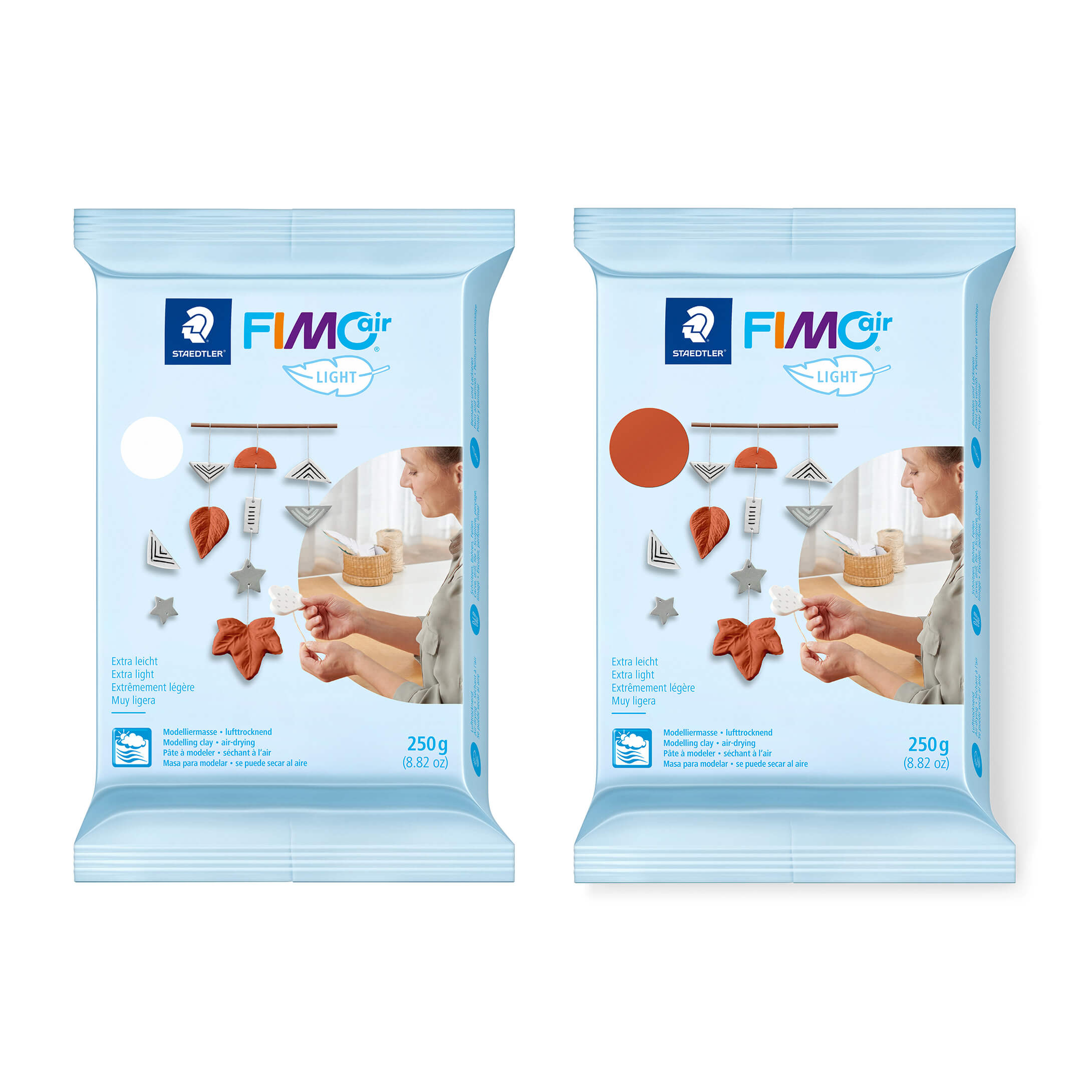 Fimo Air light Spezial-Doppelklebeband, transparent