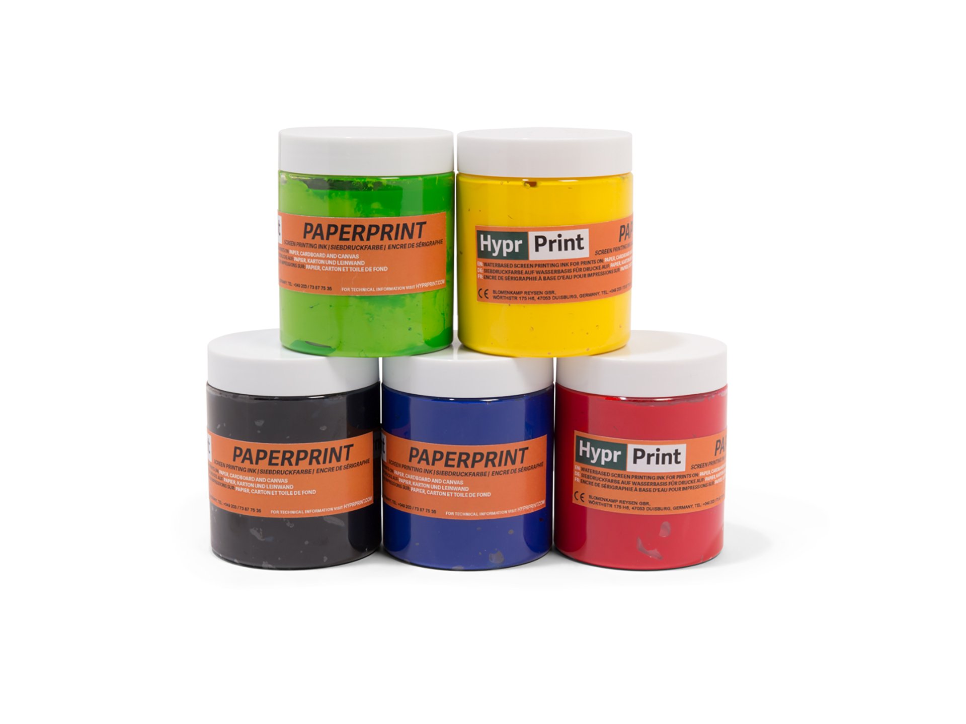 Siebdruckfarbe Papier Spezial-Doppelklebeband, transparent