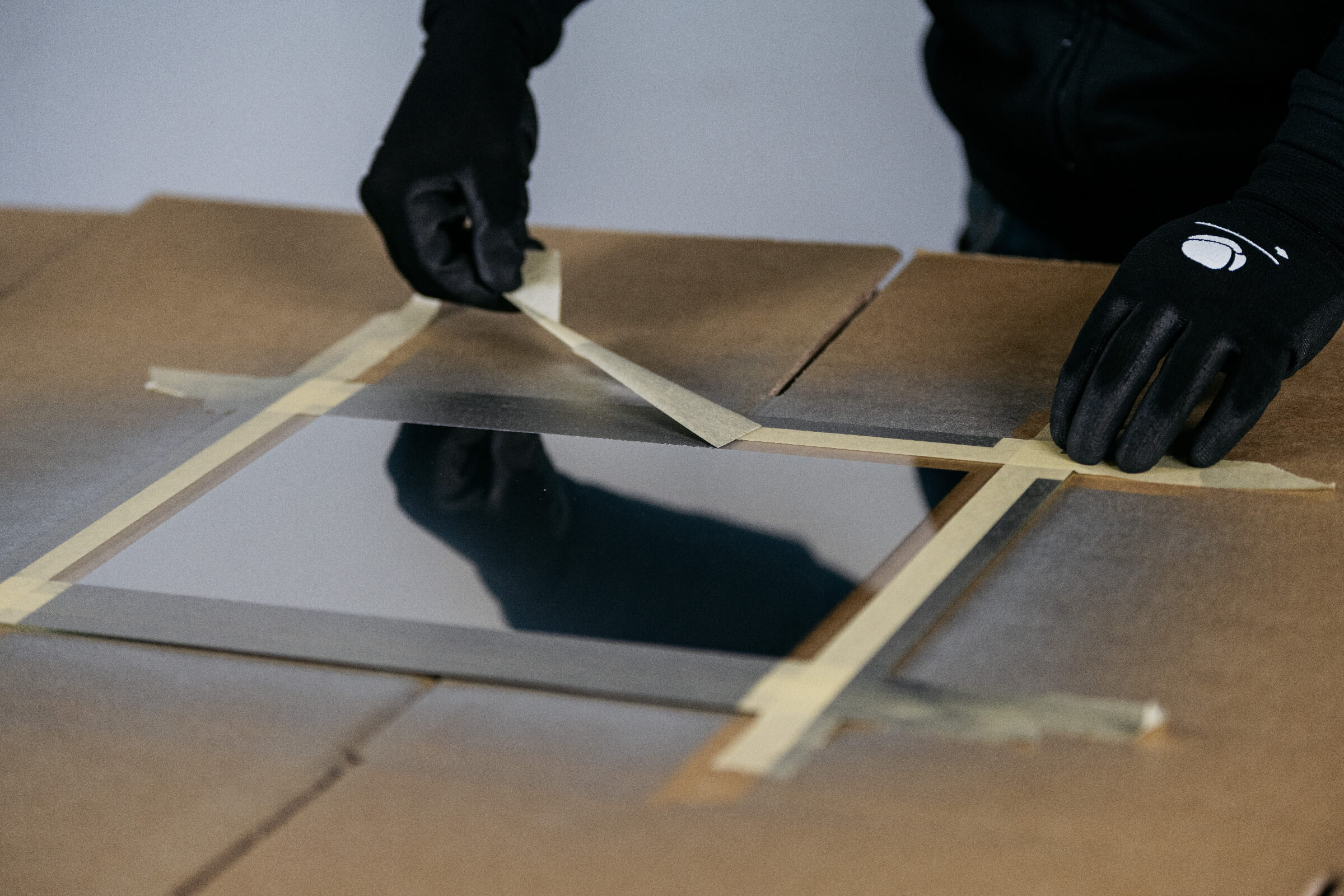 Spezial-Doppelklebeband, transparent