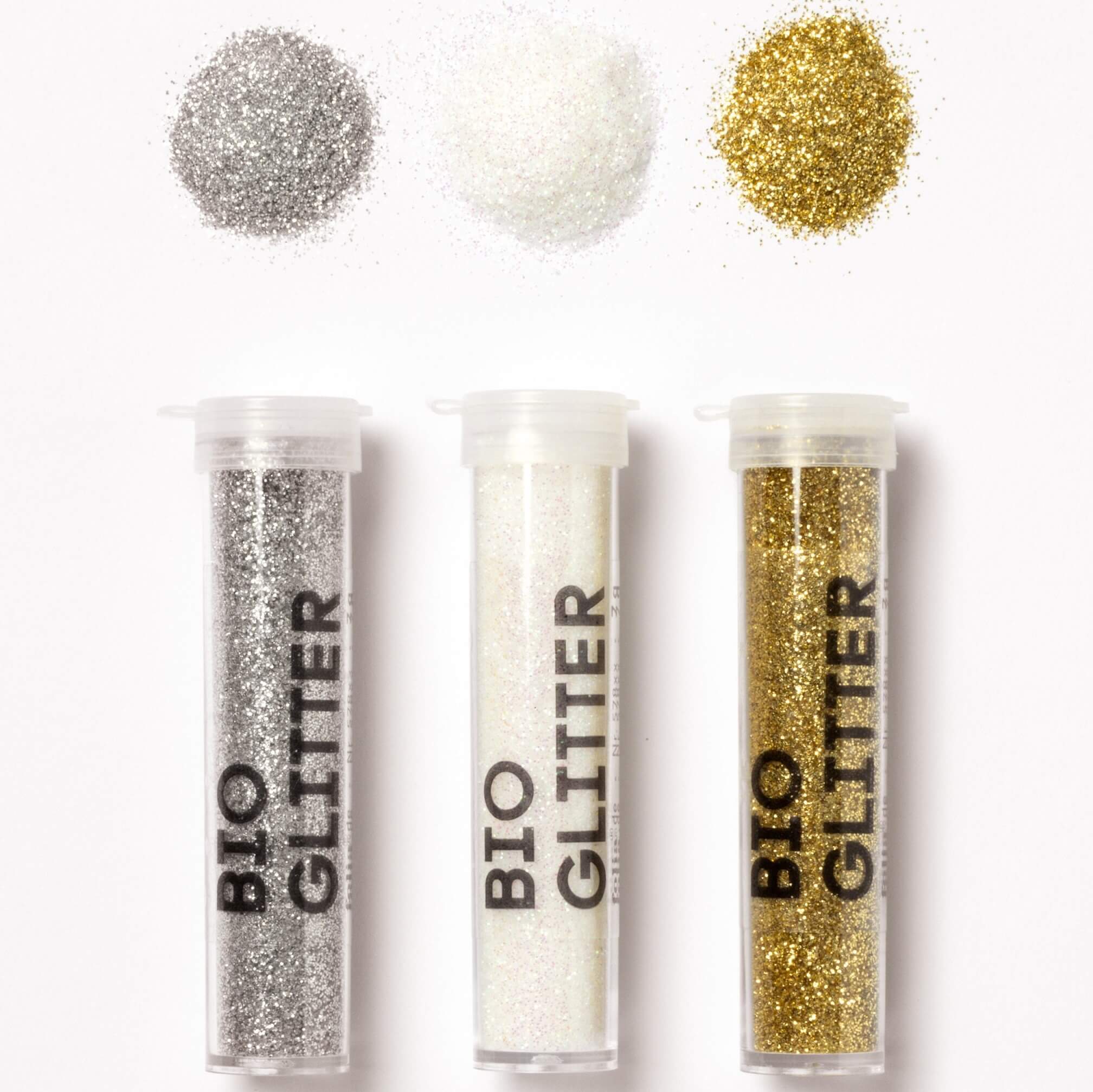 Bio-Glitzer Acrylglas XT Quadratstab, farblos
