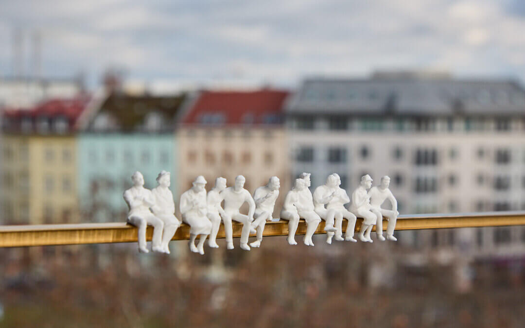 Preiser-Figuren – vier Ideen neben dem Architekturmodell