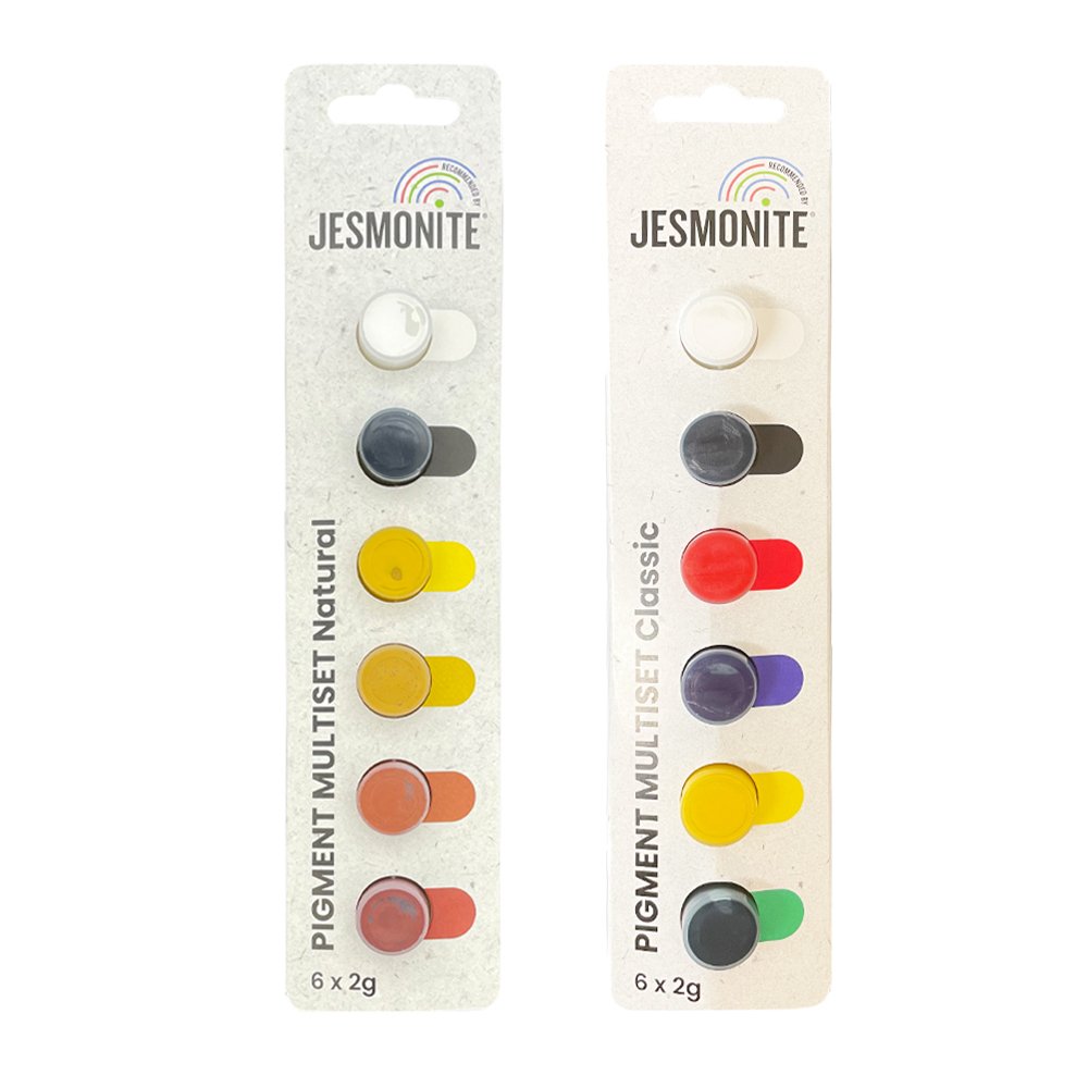 Jesmonite Pigment flüssig Set Produkthinweis: Formentrennwachs Emulsion