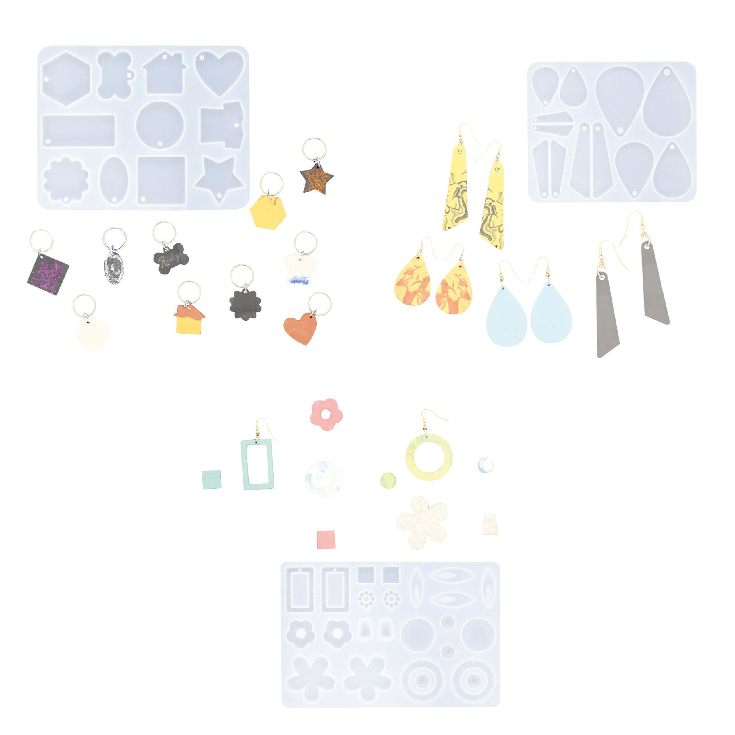 Jesmonite Silikonform Schmuck Produkthinweis: TFC Silikon Kautschuk Typ 5 knetbar